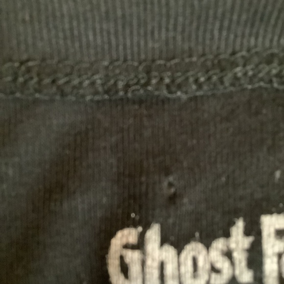 Bioworld Size M Black Scary Ghost Face Tee. - Picture 5 of 7